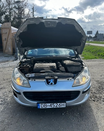 Peugeot 407 cena 2700 przebieg: 383000, rok produkcji 2005 z Wrocław małe 137